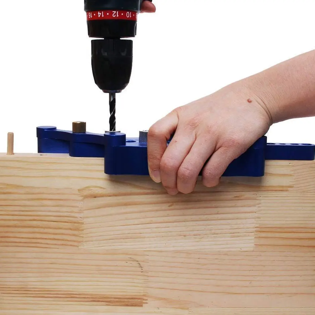 

Blue Woodworking Skills Dowel Jigs And Drill Guiding Sleeve Tools Fade Punch Locator