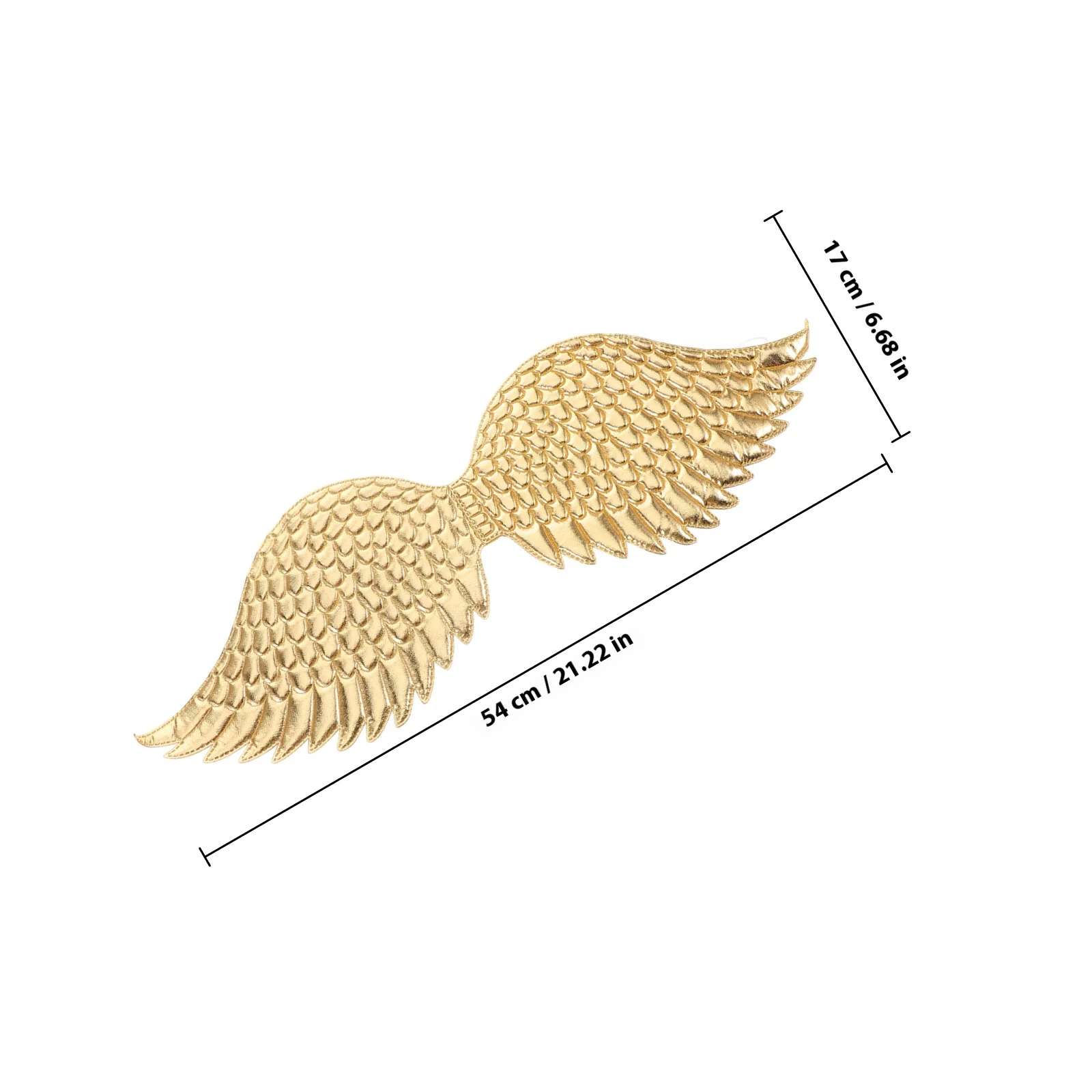 Accesorio de disfraz de alas de Ángel para niños, decoración de fiesta de jardín de hadas, suministros de Halloween, decoración de alas con tema de circo, 1 ud.