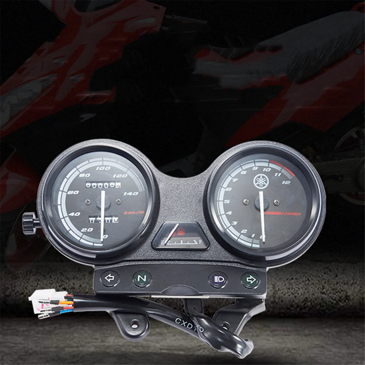 Motorcycle Instrument Panel Assembly for Yamaha YBR 125 Digital Instrument Digital Display Speedometer