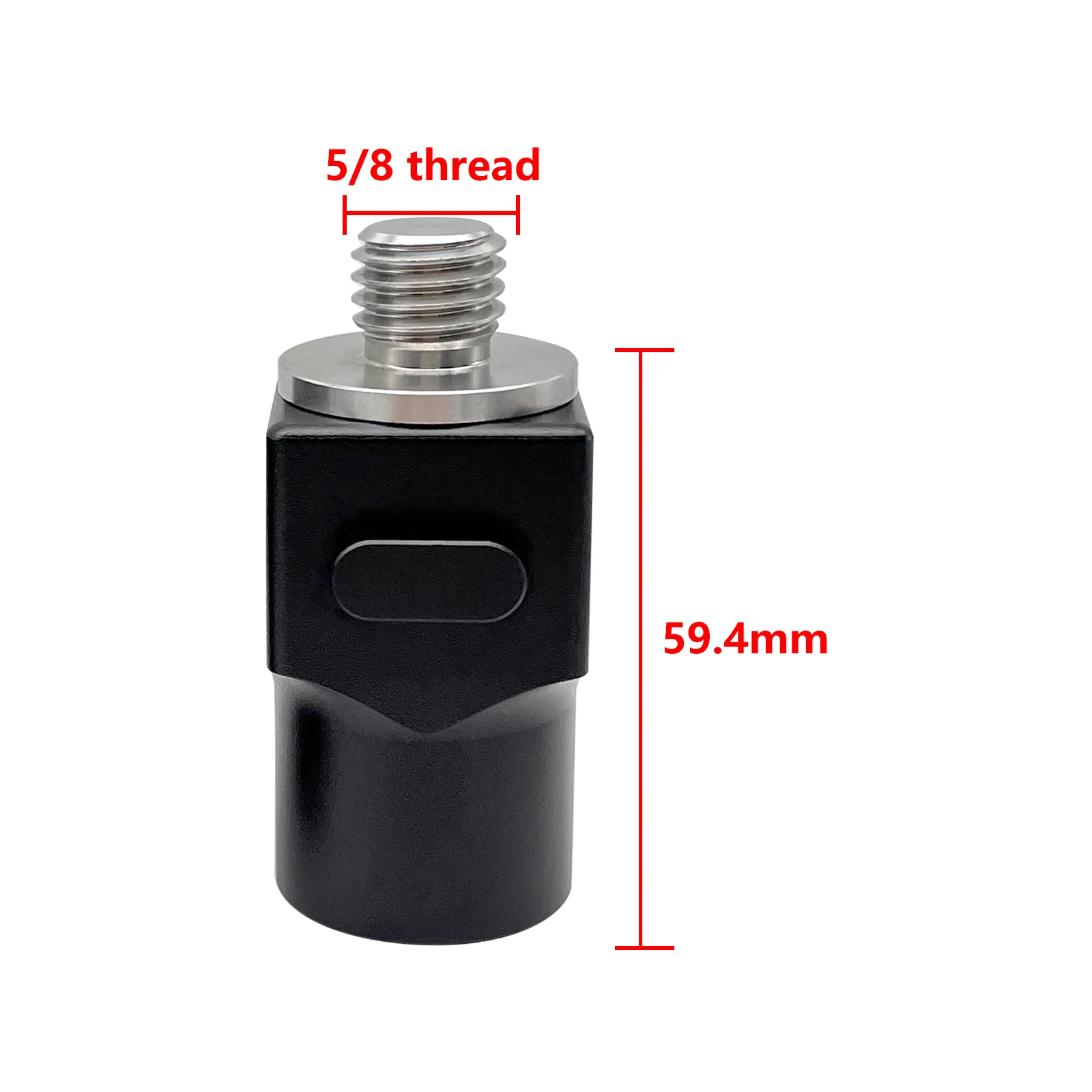 Quick Release Adapter For Trimble For Topcon Total Station Prism Pole 5/8-11 Thread , GPS GNSS RTK Tribrach Tripod Survey Rod
