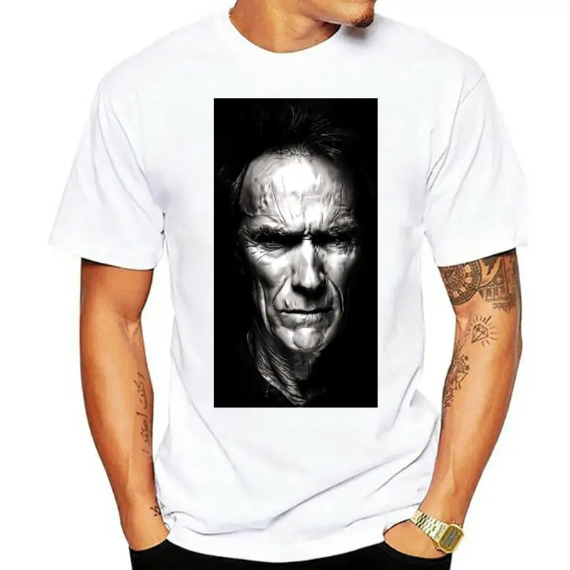 

Clint Eastwood UNISEX T-Shirt Top S to 5XL Black 3-A-022(1)