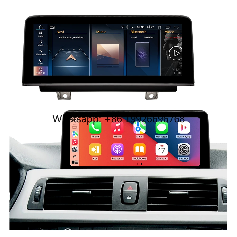 

Android 14 Car Audio Radio CARPLAY Android AUTO For BMW 3 / 4 Series F30 F31 F32 NBT/EVO 2013-2019 Dsp Navigation WIFI