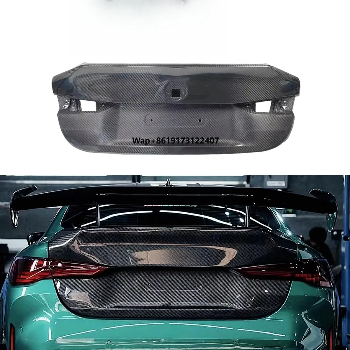 

KXY Роскошная крышка багажника из сухого карбона высокой прочности с креплением на винтах для G80 M3 G8X G82 G83 M4