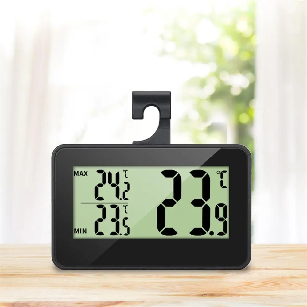 Digital Thermometer And Hygrometer Cold Storage Refrigerator Freezer Maximum And Minimum Temperature Display