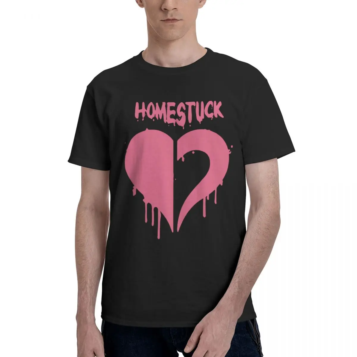 

Homestuck Heart, повседневная дышащая удобная футболка из 100% хлопка с изображением Тоторо, новые топы и футболки с рисунком