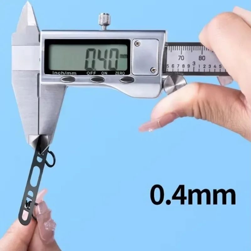 5/3/1PCS New Ultra-thin Stainless Steel Tether Patch Replacement Phone Straps Gasket Sturdy Cellphone Safety Metal Connect Piece