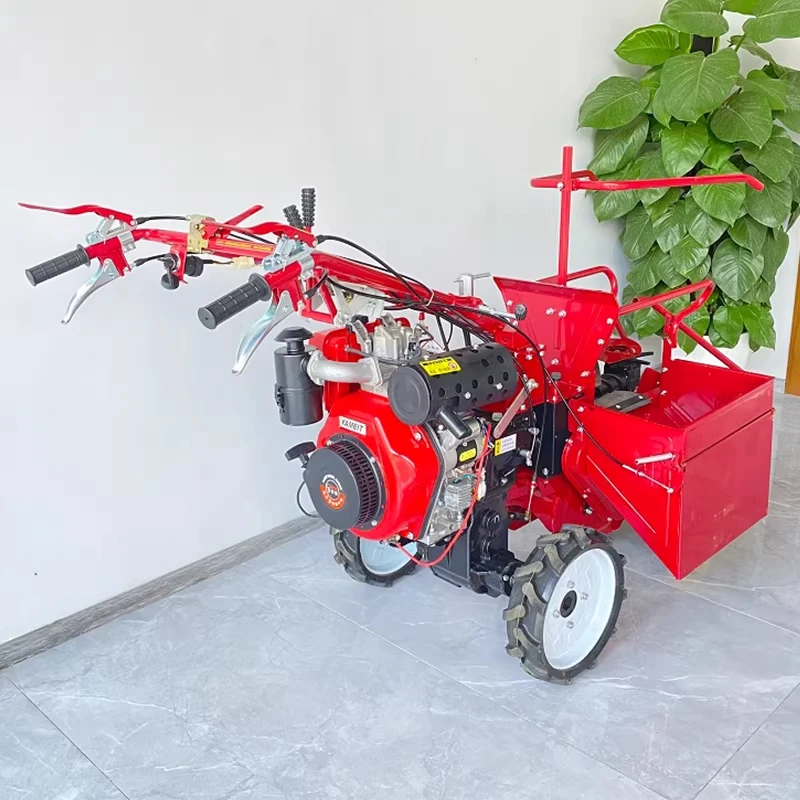 

Fully Automatic Single-Row Corn Harvester,Fuel-Powered with Electric Start,Corn Stalk Shredding,Fully Enclosed Worm (Customized)