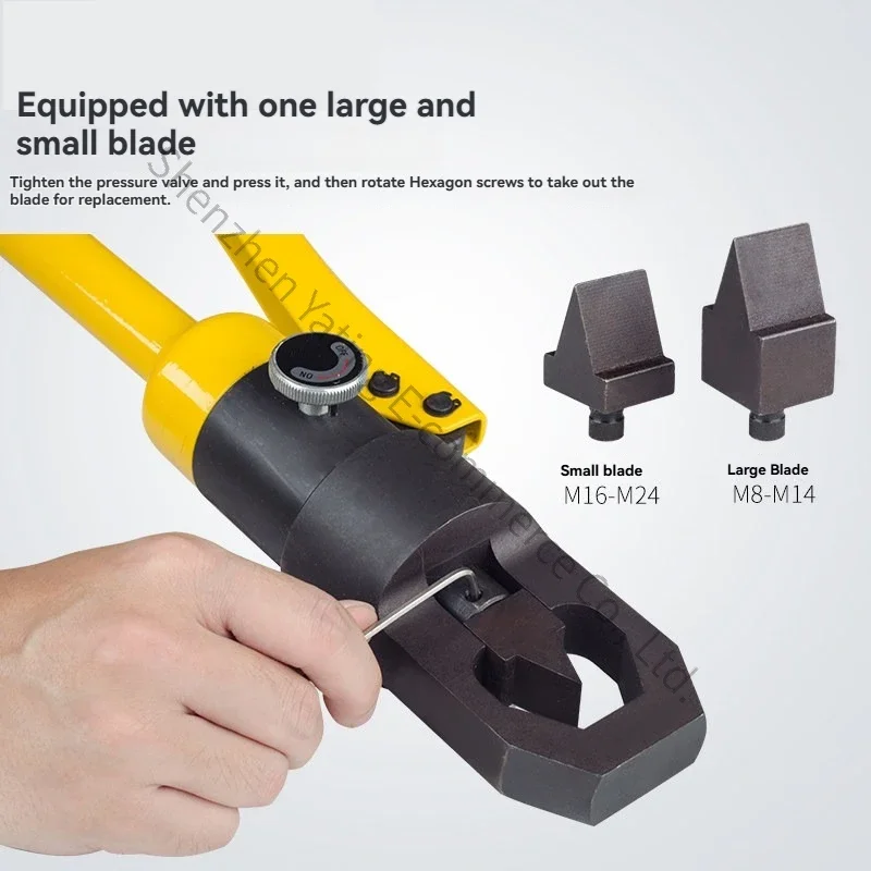 New Special Integral Hydraulic Nut Cutter, Nut Splitter Cutter, Manual Crusher Splitting