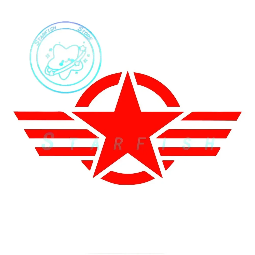 

US Military Fun Car and Motorcycle Exterior Stickers Made of PVC Material Waterproof and Sunscreen Carving Technology