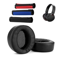 Replacement Earpads Ear Pads Cushions Muffs For Sony MDR-XB950BT MDR-XB950N1 MDR-XB950B1 MDR XB950BT XB950N1 XB950B1 Headphones