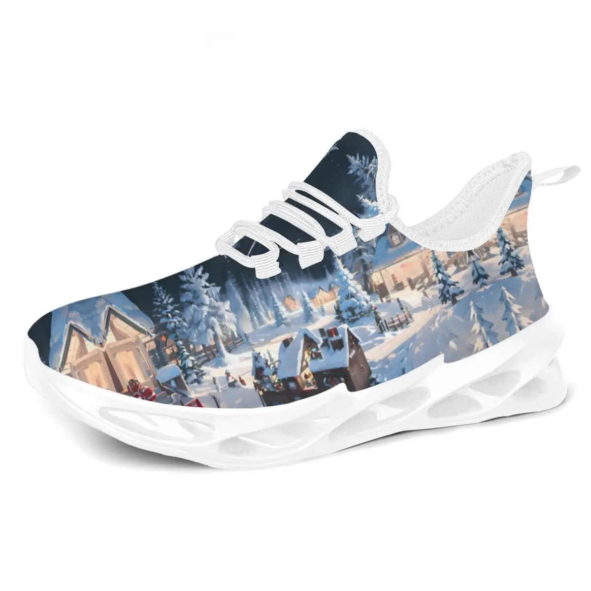 

Повседневная спортивная обувь для мужчин, летние легкие дышащие сетчатые кроссовки для рождественского фестиваля, новые кроссовки с цветными блоками