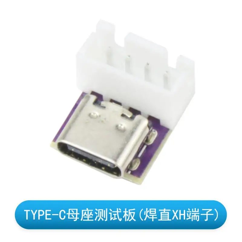 USB 3.1 TYPE-C Port Female Socket to In-LineAdapter Test Board to Pin Header