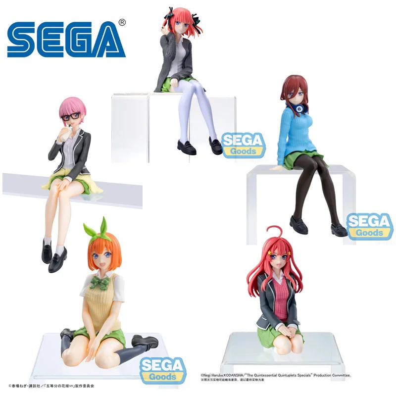 SEGA Genuine PM The Quintessential Quintuplets Nakano Ichika Nino Miku Yotsuba Itsuki Anime Action Figures Toys For Kids Gift