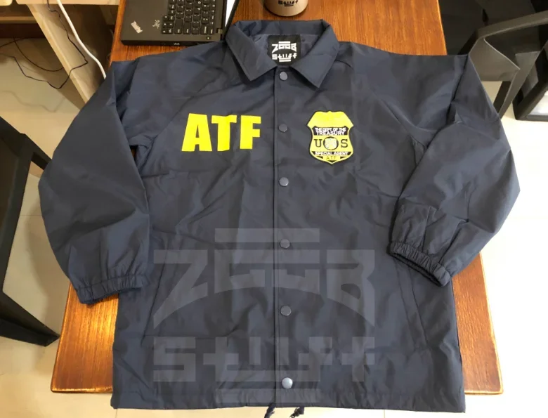 ATF US Bureau of Alcohol Tobacco and Firearms Secret Service Identification Jacket