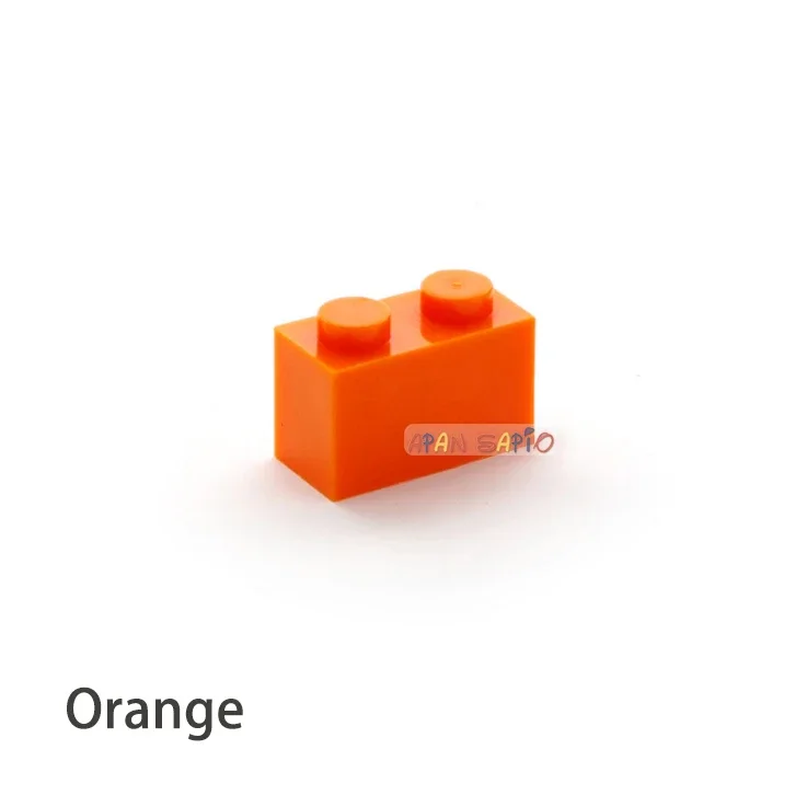 500 stücke 1x2 Punkte DIY Bausteine Dicke Zahlen Bricks Pädagogisches Kreatives Kunststoff Spielzeug für Kinder Kompatibel mit 3004