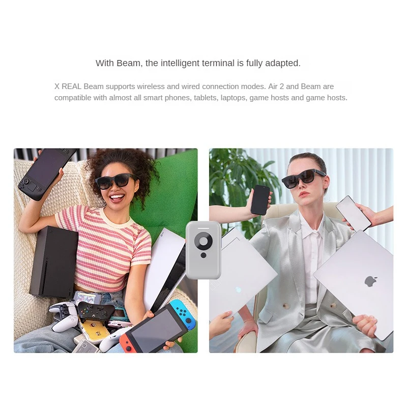 Xreal Air2 AR Smart Glasses Micro-Oled Screen Directly Connected To Game Console