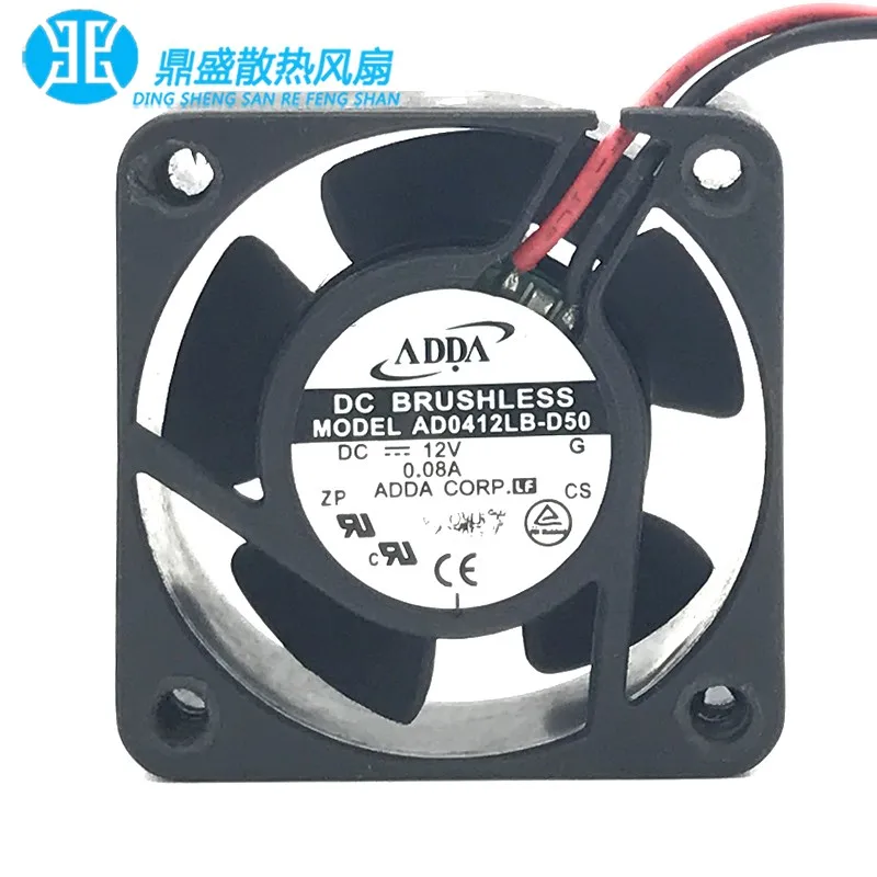1pcs * AD0412LB-D50 ORIGINAL NEW COOLING FAN 0.08A 12v 4015 40*40*15mm RADIATOR