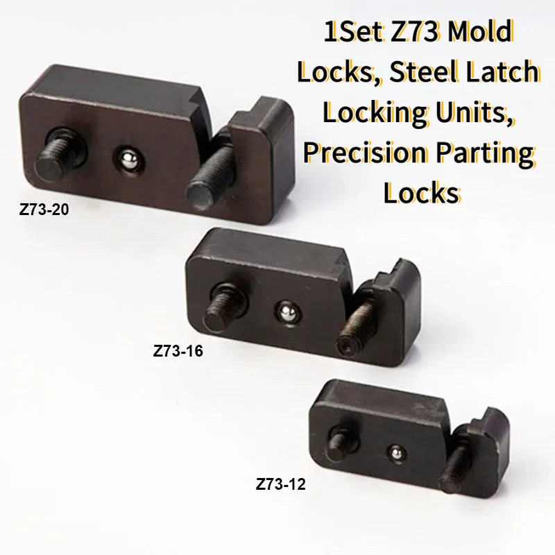 1Set Z73 Locks, Steel Locking Units, Precision Parting Locks Plastic Injection Molds