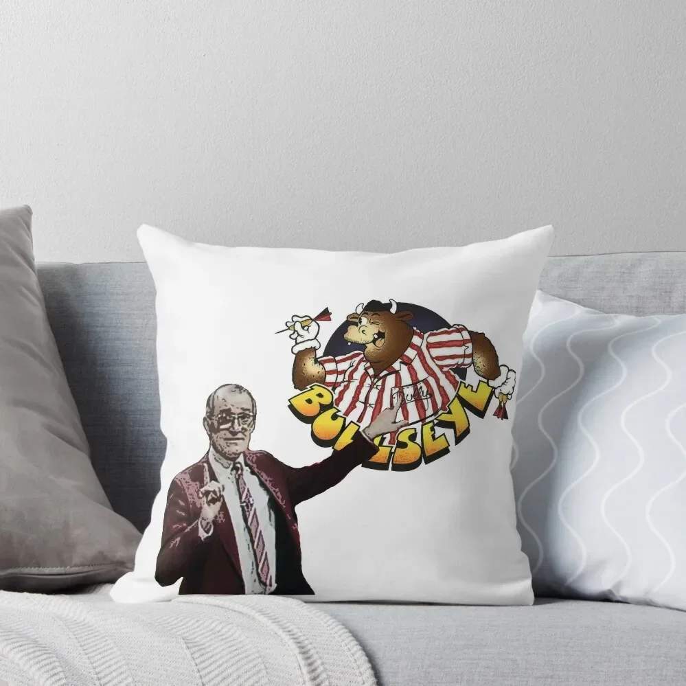 Jim Bowen. Bullseye TV show Throw Pillow Christmas Throw Pillows Covers Decorative Sofa Cushions covers for pillows pillow