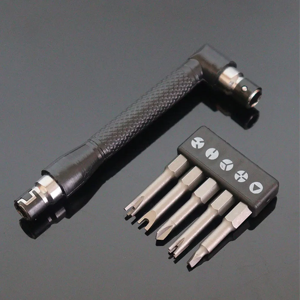 5Pcs Special-shaped Screwdriver Set 50mm U-shaped Y-Type Triangle Inner Cross Three Points Screwdriver Bit Tool