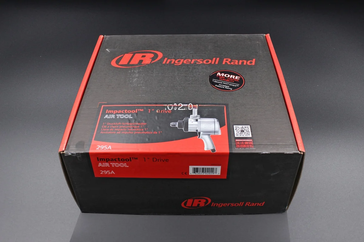 انجرسول راند أداة 295A مفتاح ربط هوائي 1 بوصة محرك عزم دوران عالي المقبس تأثير وجع مسدس هواء أدوات كهربائية أمريكية صنع