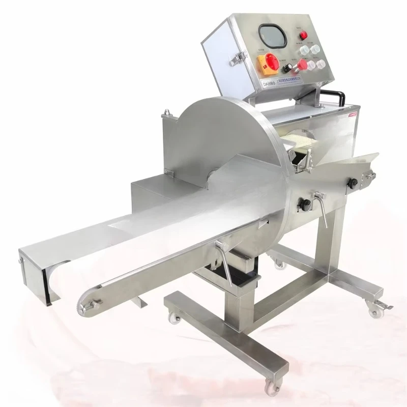 Bacon sausage slicer, automatic deli duck/chicken slicer