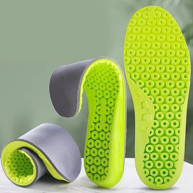 2/4Pcs Sport Insoles Shoes Men Women Memory Foam Insole Soft Mesh Breathable Deodorant Running Shoe Pad Orthopedic Sole Cushion