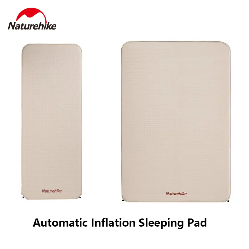 

Naturehike Inflatable Mattress 1-2 Persons Camping Sponge Sleeping Mat Widened Tent Air Cushion Outdoor Hiking Travel Air Mat