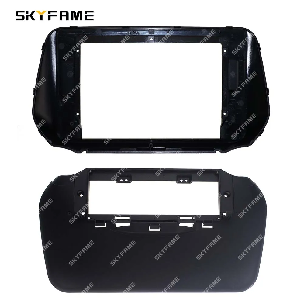 SKYFAME Car Frame Fascia Adapter Android Radio Dash Fitting Panel Kit For Hyundai Ix45 Santafe Santa Fe