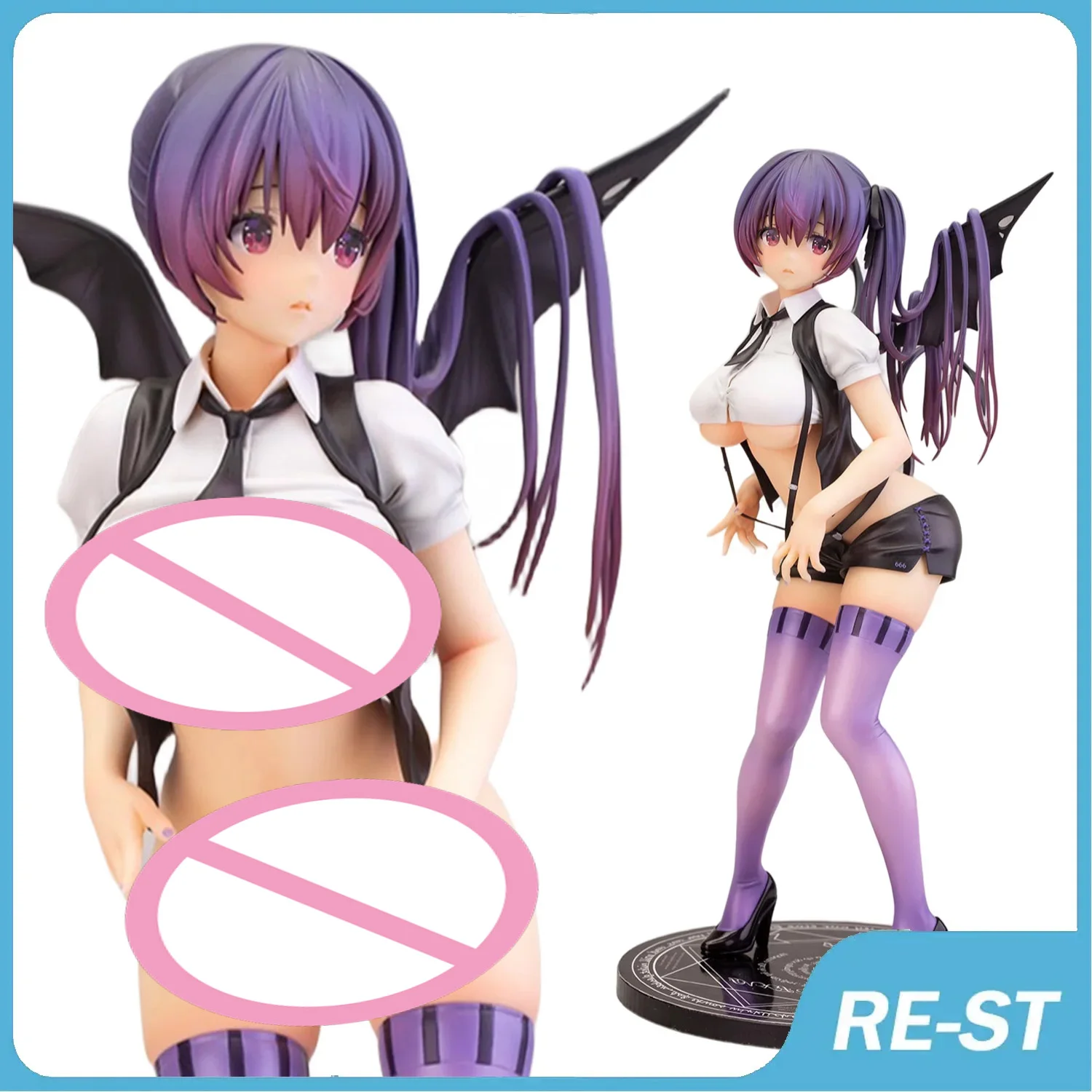 25 см NSFW Skytube Маленький Дьявол сексуальная обнаженная модель ПВХ аниме экшн-фигурка Hentai коллекционные модели игрушки куклы подарки для друзей