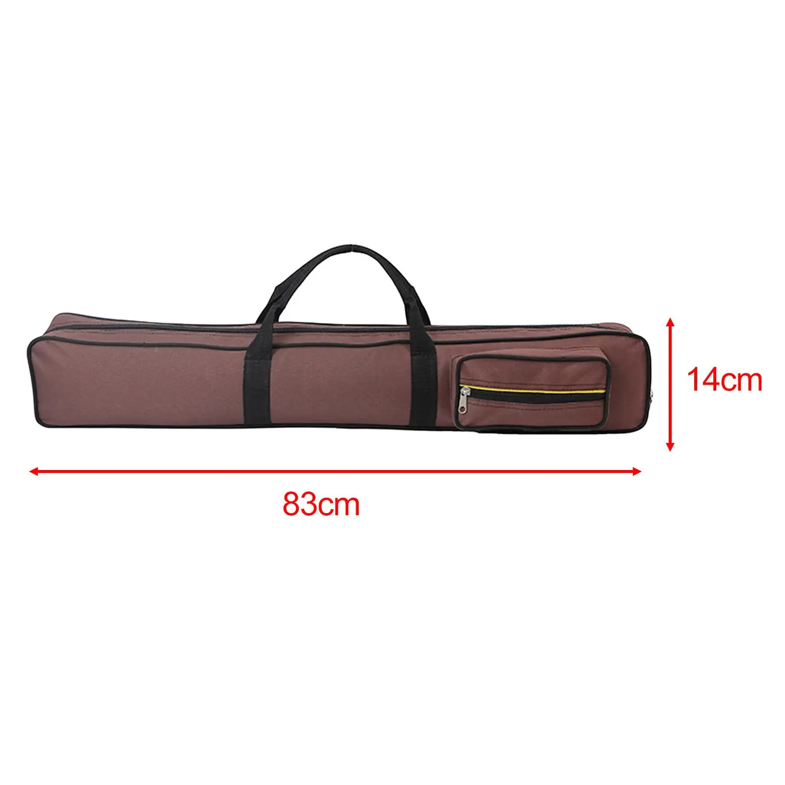 Pool Cue Case Anti Scratch 1/2 Snooker Pool Cue Bag Pool Cue Storage Pouch