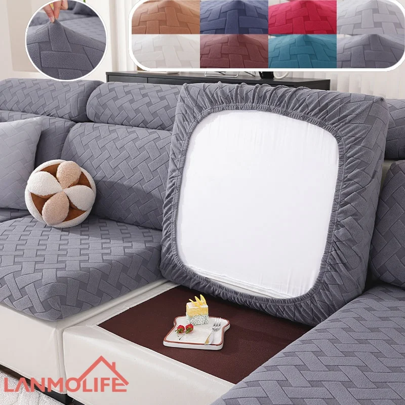 

1pc Sofa Slipcover Anti-slip Elastic Sofa Cover for Bedroom Office Living Room Home Decor Couch Cover Furniture Protector