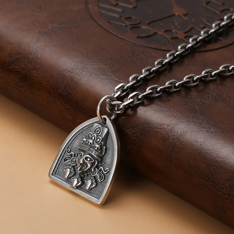 sterling silver retro personalized pendant all-match summer necklace pendant men's necklace silver accessories necklace men's