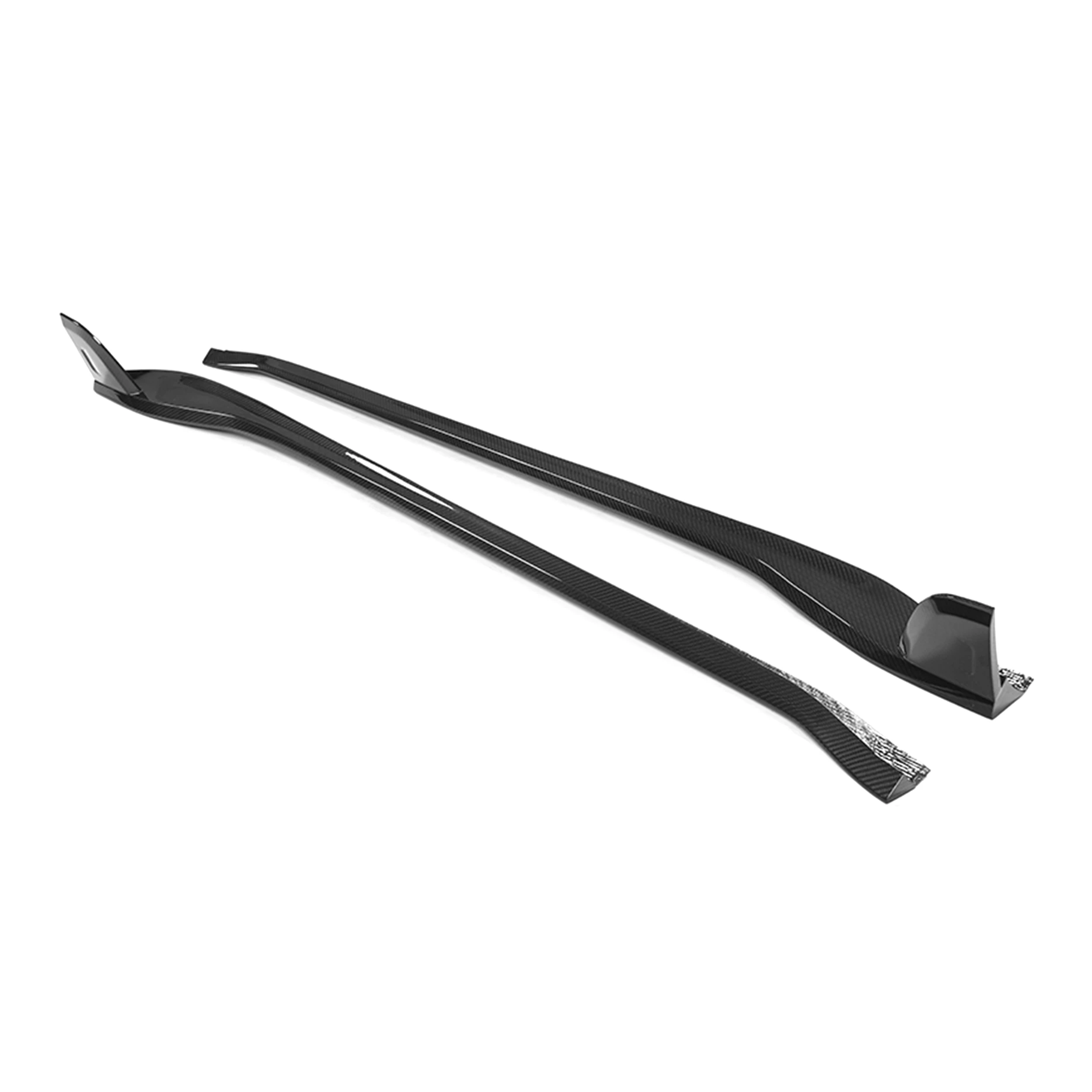 

100% Dry Carbon Fiber Turbo s Style Car Side Skirt for BMW Porsche 911 992 2019-2020 100% Fitment Side Skirts
