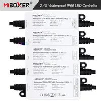 Miboxer Single color 2.4G LED Strip Controller CCT/RGB/RGBW/RGB+CCT waterproof IP66 Light Dimmer 2.4G RF Remote Control 12V 24V