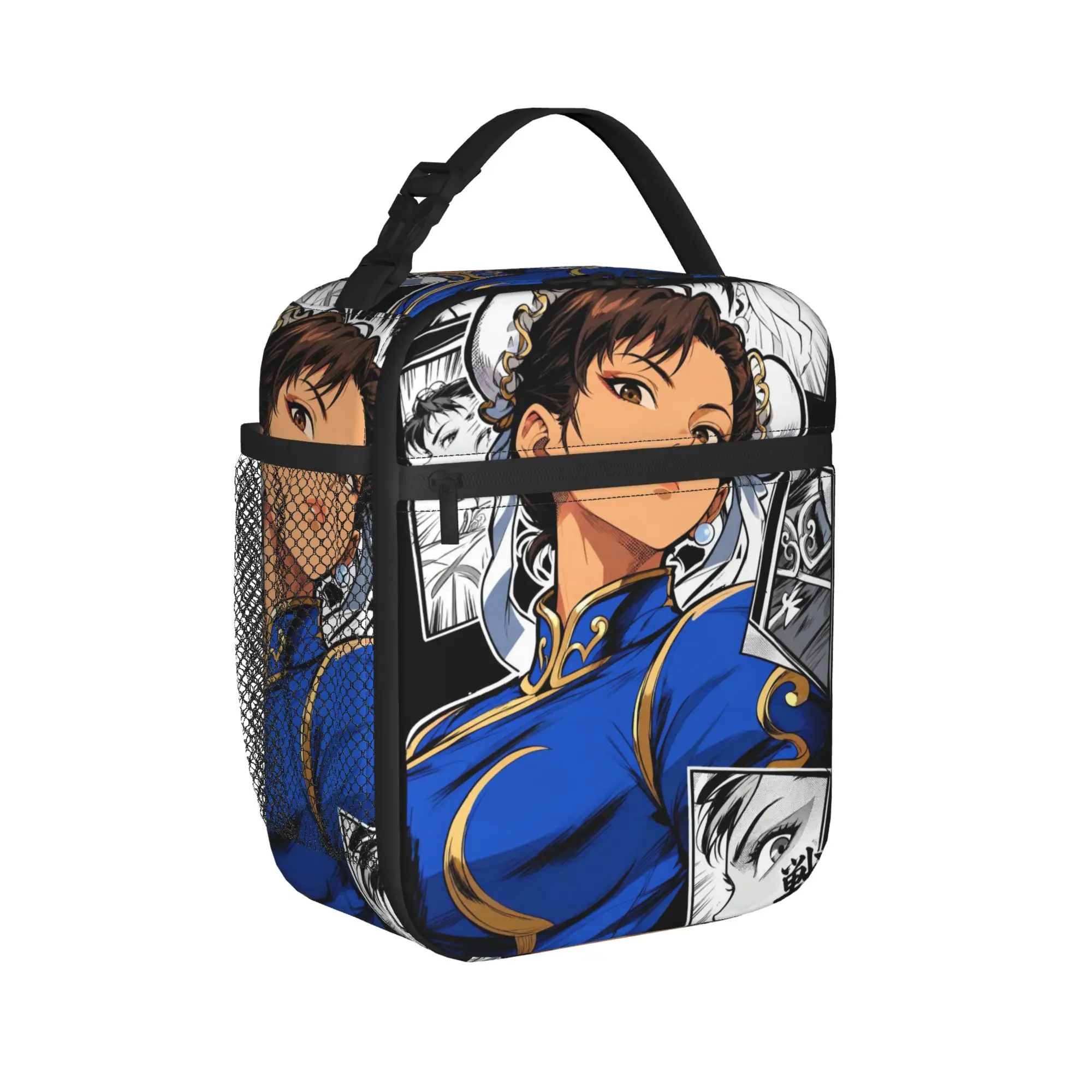 Ryu Street Fighter II Turbo Hyper Fighting Lunch Bag For Women   Lunch Box Fashion Travel Cooler Bag Convenient Tote Food Bags