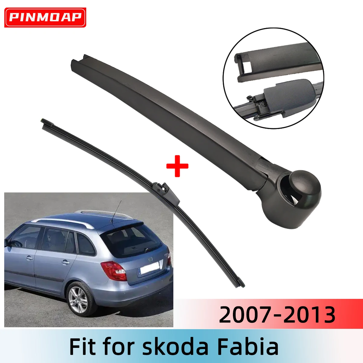 

1/2 шт., комплект рычагов заднего стеклоочистителя для skoda Fabia 2007-2013, лобовое стекло, заднее окно