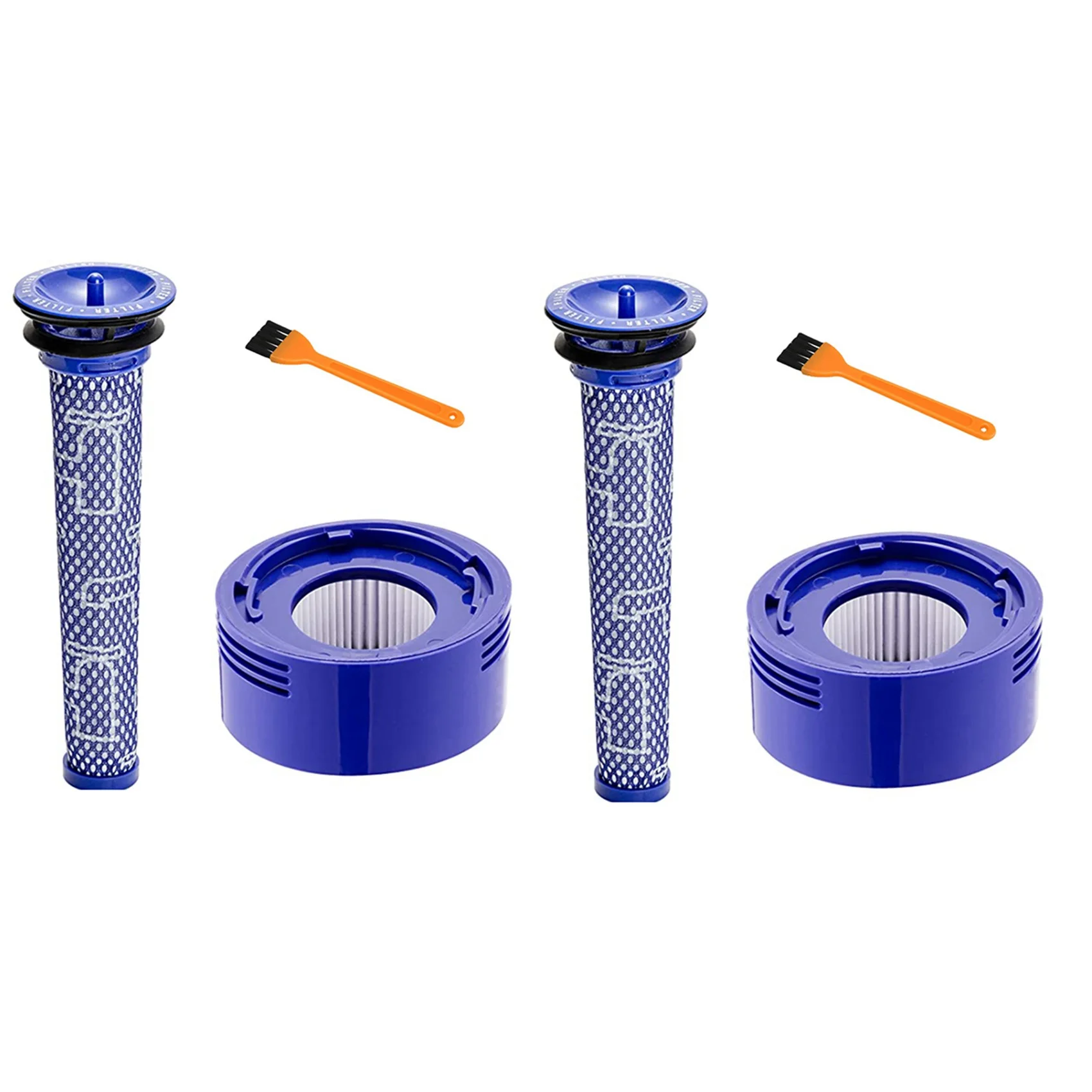 A93E-2X Suitable For Dyson Vacuum Cleaner Accessories Filter V7 V8 V6 Dc58 59 62 74 Pre And Post Filter Elements