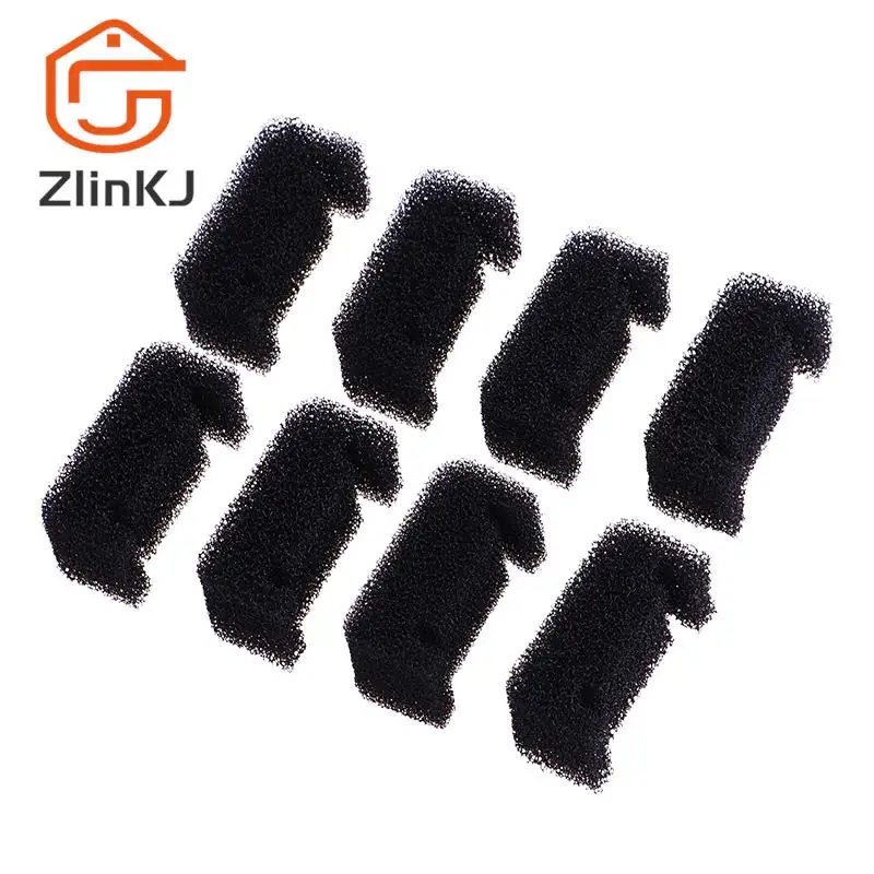 Vendita calda 8Pcs filtro in spugna nera per animali domestici gatto fontana di ricambio gatto cane fontana filtro in schiuma accessori per animali domestici