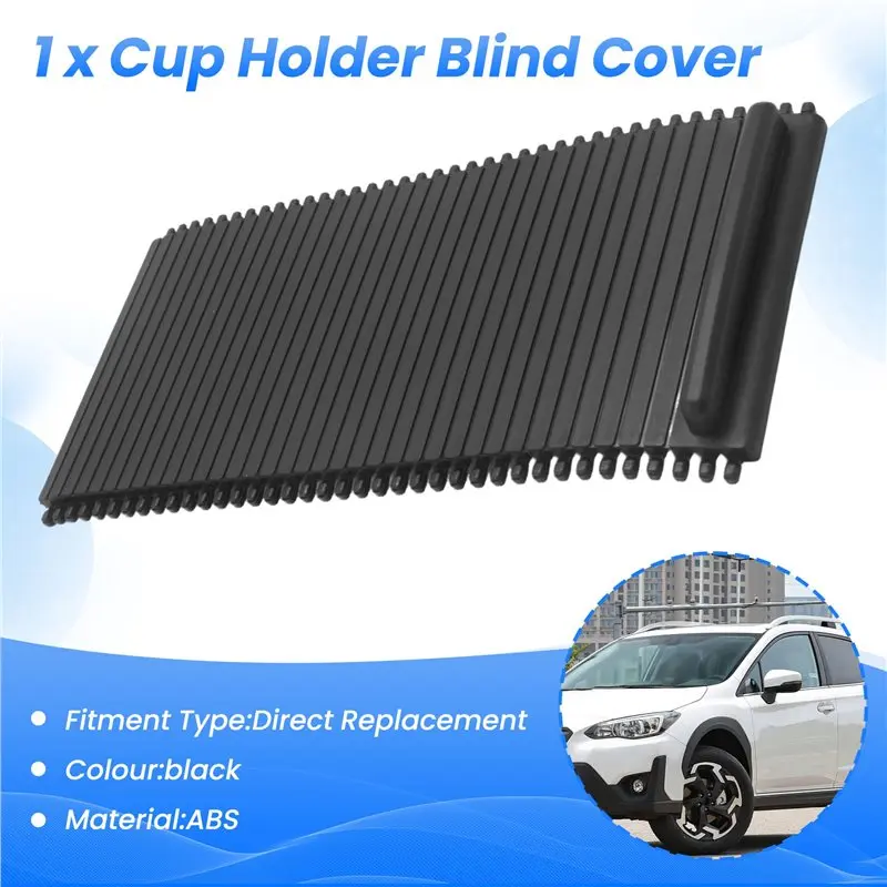 A82M-66155AG100JC Car Center Console Slide Roller Cup Holder Blind Cover For SUBARU XV Impreza WRX STI - view 3