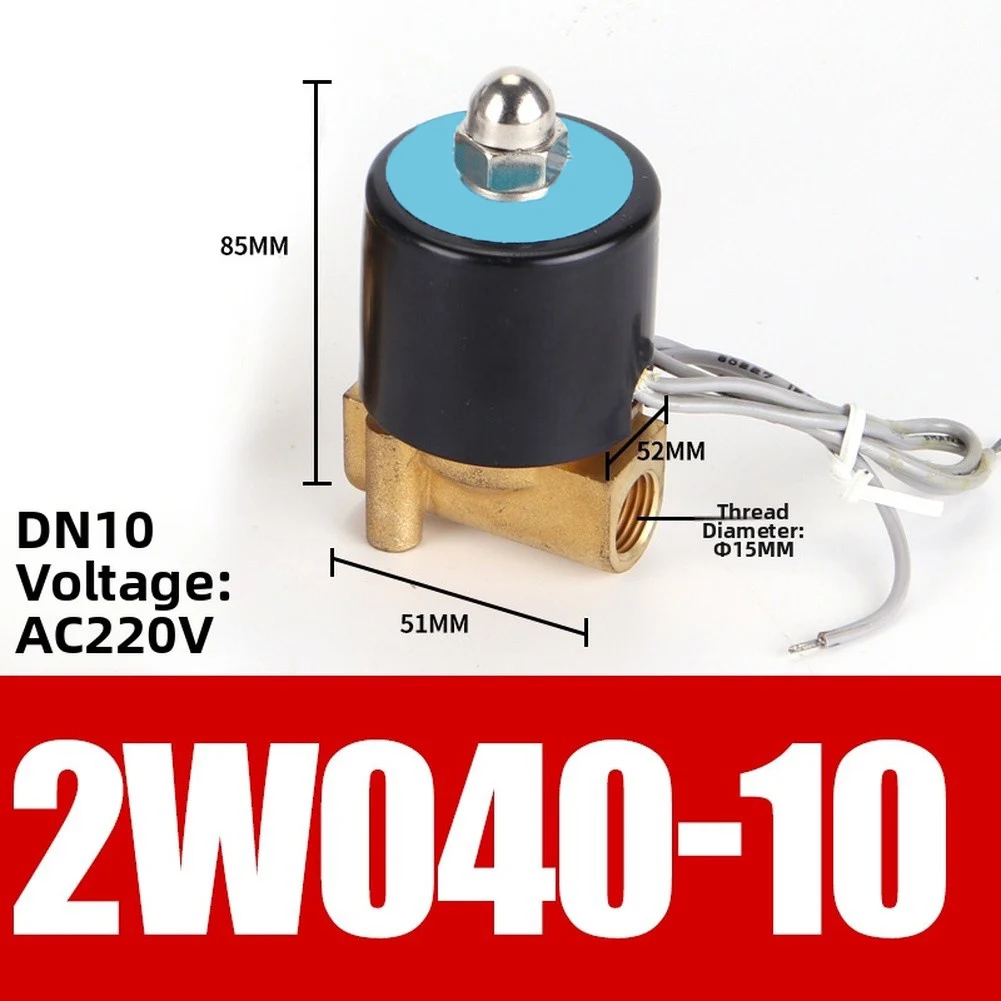 Normally Closed Solenoid Valve For Air AC220V Solenoid Valve Efficient Flow Control Non-corrosive Medium Compatible
