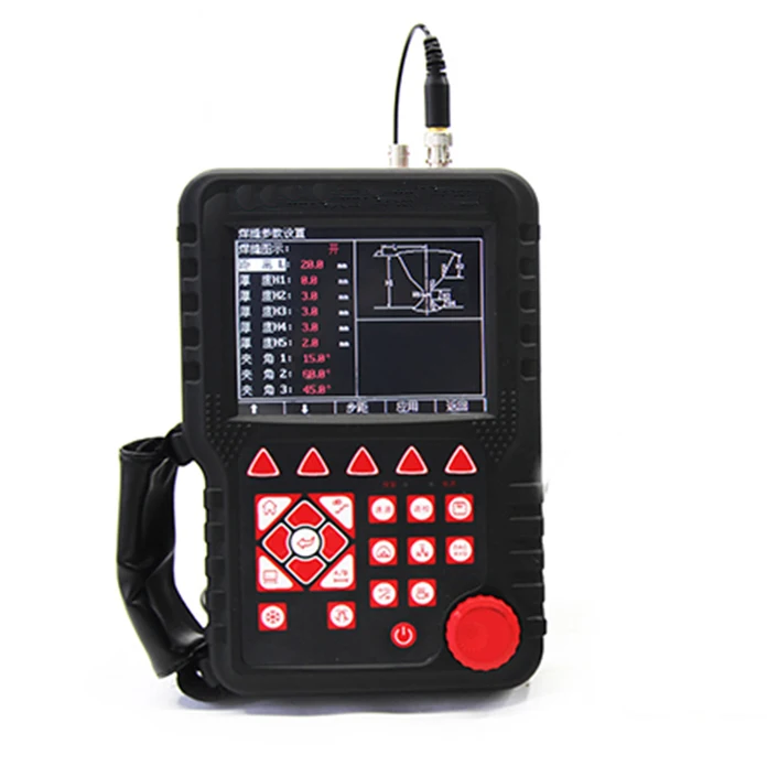 Digital Ultrasonic Flaw Detector Crack Detector Weld Inspection