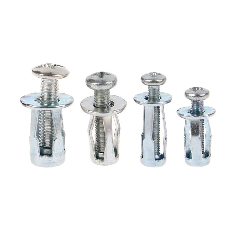 10SetsM4/M5/M6 Jack Nuts Car Metal Screw Petal Nuts Screw For Hollow Wall Iron Skin New High Quality Petal Nut Expansion Lantern