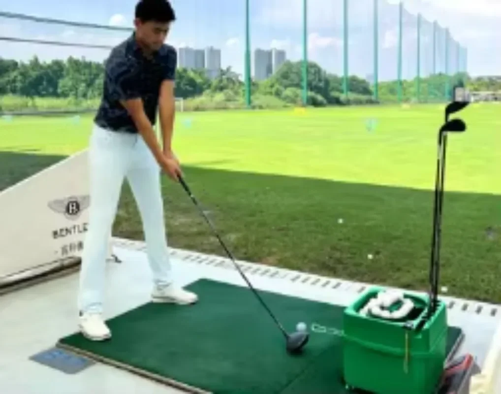 Infrared Induction Golf Ball Dispenser Advanced Golf Ball Launcher