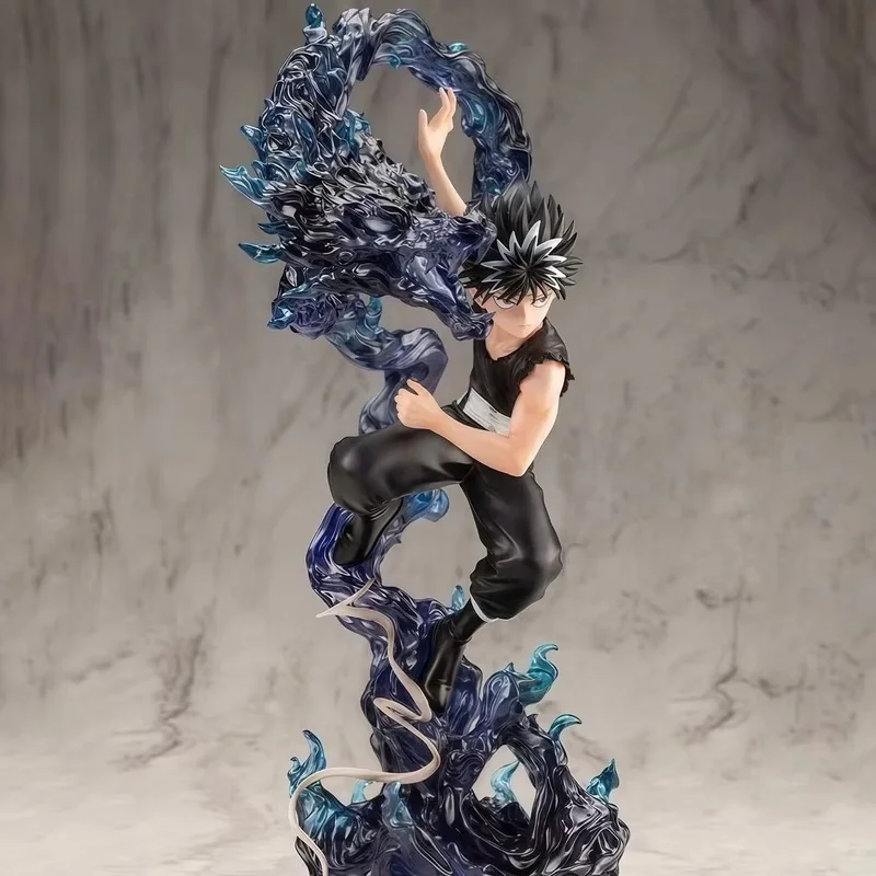 

​​24cm Yuyu Hakusho Hiei Dark Figure Anime Collectible Statue With Evil Eye Desktop Decoration Gift​