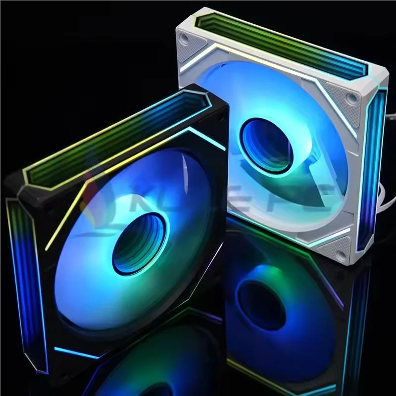 OEM PRISM 6 PRO PC Fan 120mm 5V 3PIN ARGB 4Pin PWM Cooling Fan 12V Large Air Volume Computer case Fan ventilador image 2