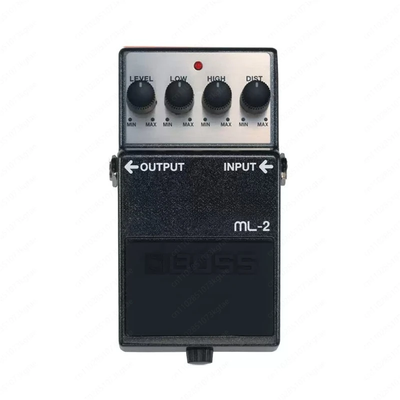 Overdrive Distortion Pedal - Compact Stompbox Effect for Electric Guitar