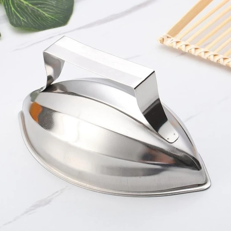 Japanese-Style Stainless Steel Boat-Shaped Egg-Wrapped Rice Mold Rice Molds