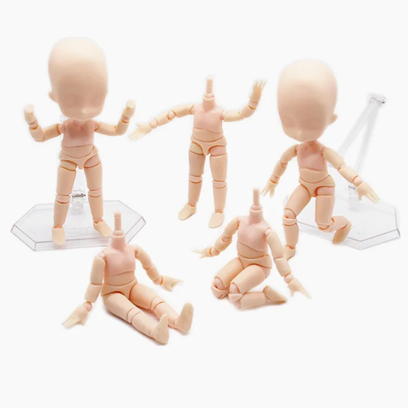 15cm Multi-joint movable Figure SHFiguarts BODY KUN / BODY CHAN Grey / Orange Color Ver PVC Action Figure Collectible Model Toys image 5