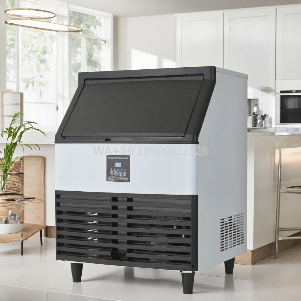 

40kg Day Big Ice Cubes Making Machine Prices for Business Ice Cube Making Production Machine 1